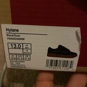 Vans Hylane Black/Gum Men's Sneakers